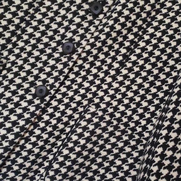 NWOT, Vintage Houndstooth Jacket, Small - Picture 3 of 7